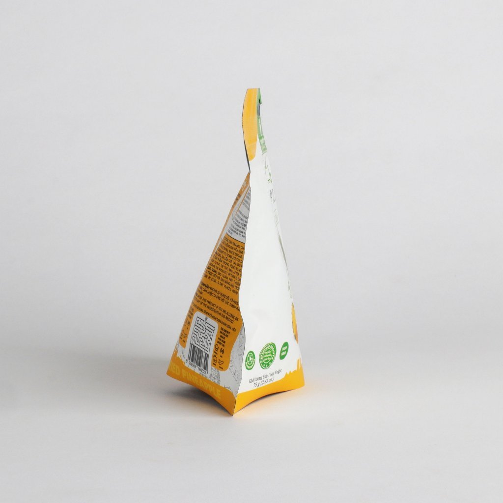 Thơm (Dứa) ít đường sấy dẻo Nông Lâm Food túi 75g