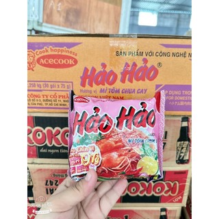 Mì tôm Hảo Hảo siêu ngon chua cay đậm vị