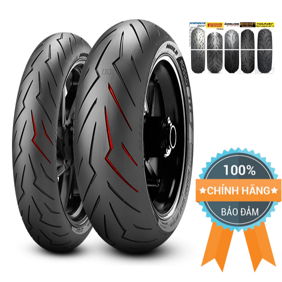 Vỏ Pirelli Diablo Rosso 3 120/160/180/190/200/240 mâm/vành 17 inch (Đức ...