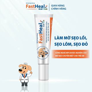 Gel Fasthealz Scar kids 12g- Gel mờ sẹo trẻ em hỗ trợ làm mờ sẹo cho bé