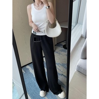 Áo thun ba lỗ tanktop trơn Basic khoét cổ chất vải cotton co giãn thoải mái mát mẻ - bt196
