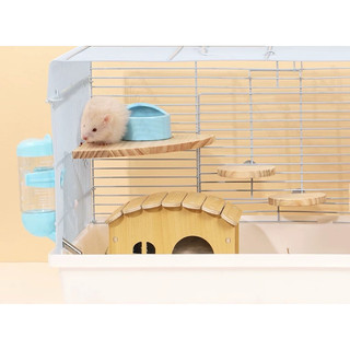 Giá Đỡ Đứng Bằng Gỗ Độc Đáo Trang Trí Lồng Chim Vẹt/ Hamster