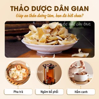 Bách hợp 1kg, Bá hợp khô pha trà dưỡng trắng da, bổ phế giảm ho, tốt cho tim mạch, giúp ngủ ngon
