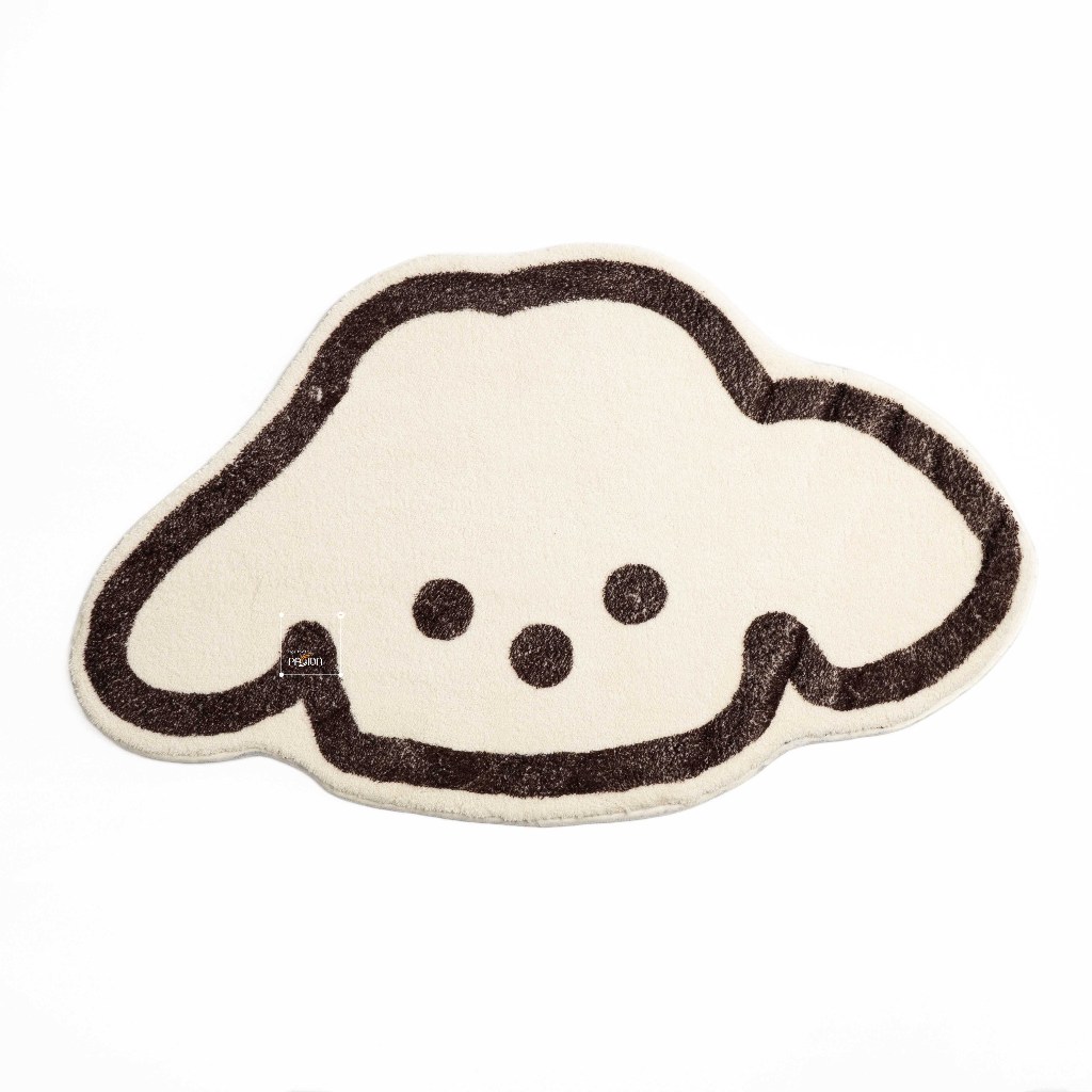 Thảm Lau Chân Len Cừu Mềm Mịn Siêu Thấm Cute