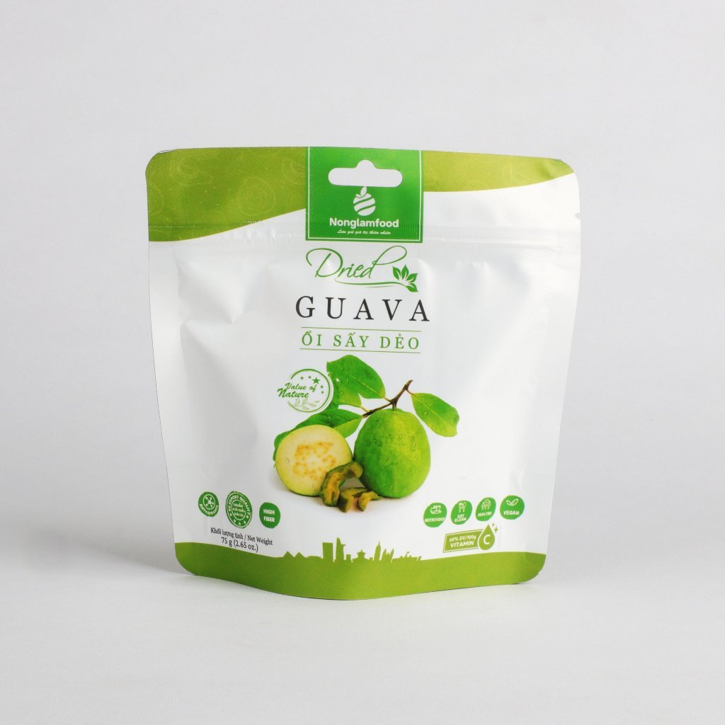 Ổi sấy dẻo Nông Lâm Food túi 75g