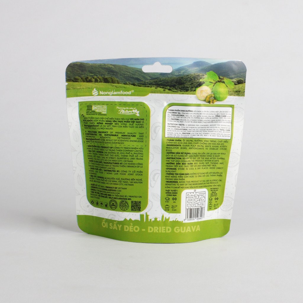 Ổi sấy dẻo Nông Lâm Food túi 75g