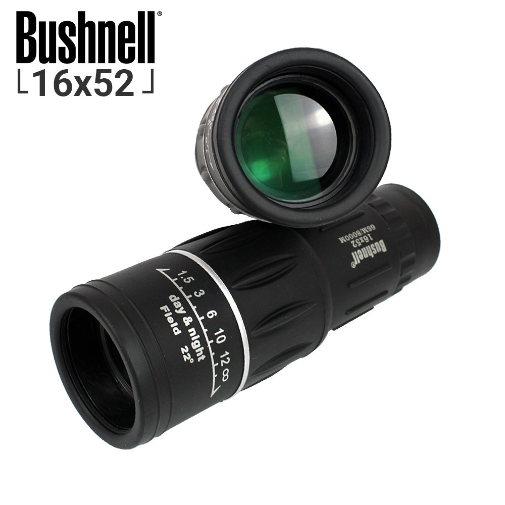 Ống Nhòm Một Mắt Siêu Nét Bushnell Monocular 16x52 66m/8000m Cao Cấp ...