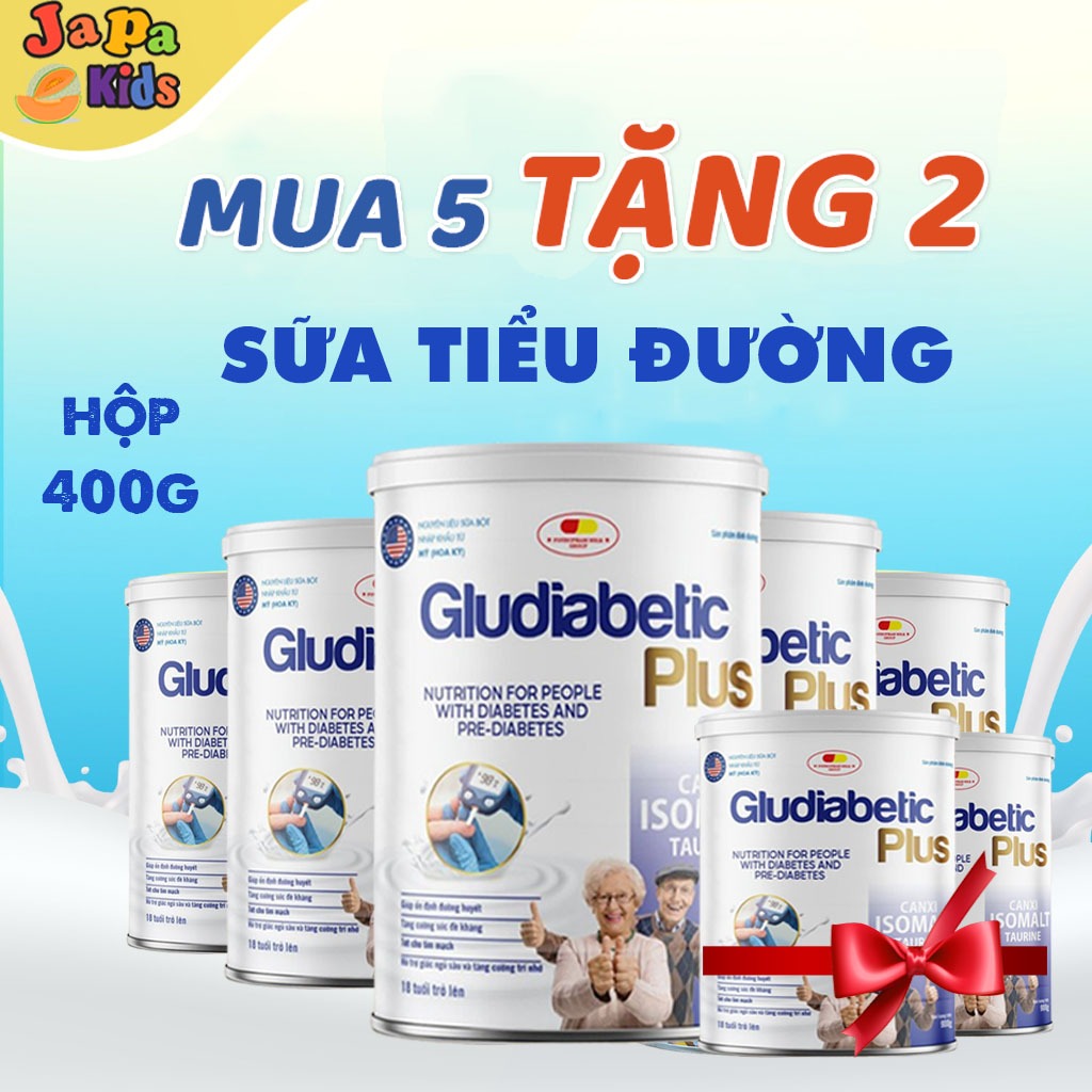 Ảnh Sữa Tiểu Đường Gludiabetic Plus Giúp Ổn Định Đường Huyết Cho Người Tiểu Đường 1