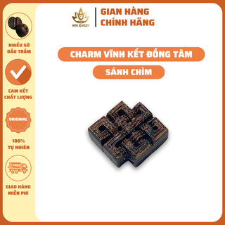 Charm Trầm Hương Sánh Chìm Tự Nhiên Xỏ Vòng Tay Phong Thủy - Mộc Trầm Hương MTH