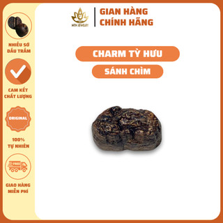 Charm Tỳ Hưu Sánh Chìm Mộc Trầm Hương MTH Trầm Hương Chính Hãng