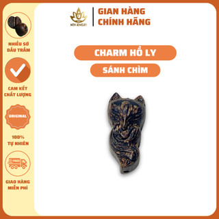 Charm Trầm Hương Sánh Chìm Tự Nhiên Xỏ Vòng Tay Phong Thủy - Mộc Trầm Hương MTH