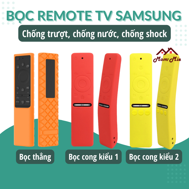 [CÓ 3 KIỂU] Vỏ bọc remote tivi SAMSUNG các loại, chống bụi bẩn, chống trượt, I110, I102, I103 - ảnh 6