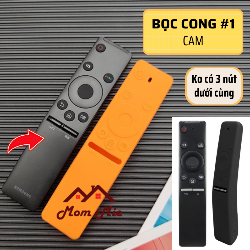 CÓ 3 KIỂU] Vỏ bọc remote tivi SAMSUNG các loại, chống bụi bẩn ...