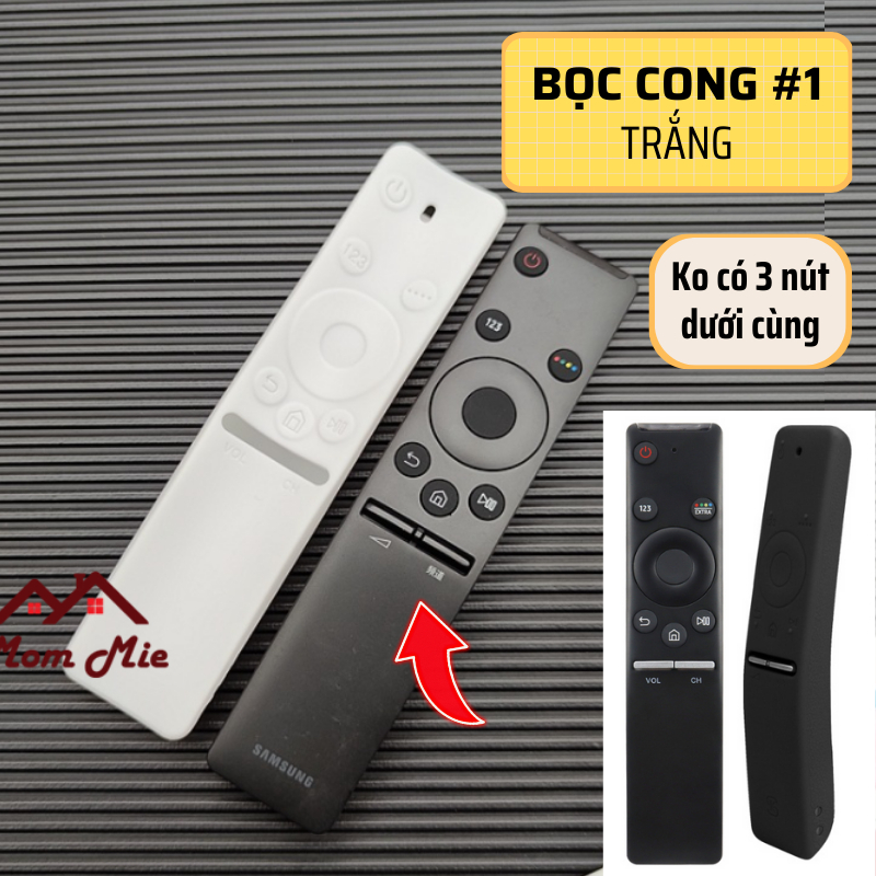 CÓ 3 KIỂU] Vỏ bọc remote tivi SAMSUNG các loại, chống bụi bẩn ...