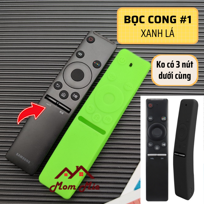 CÓ 3 KIỂU] Vỏ bọc remote tivi SAMSUNG các loại, chống bụi bẩn ...