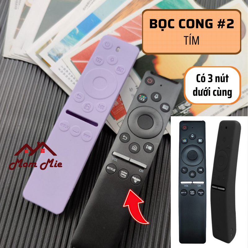 CÓ 3 KIỂU] Vỏ bọc remote tivi SAMSUNG các loại, chống bụi bẩn ...