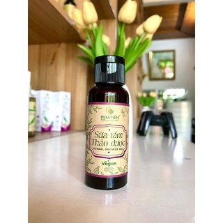 Sữa Tắm Thảo Dược 50ml - Hoa Nén - Vegan - Làm sạch, dưỡng ẩm, size bỏ túi du lịch