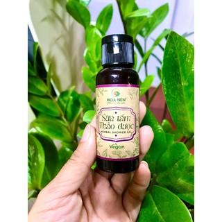 Sữa Tắm Thảo Dược 50ml - Hoa Nén - Vegan - Làm sạch, dưỡng ẩm, size bỏ túi du lịch