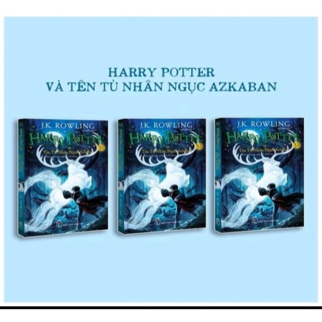 Sách - HP. Harry Potter và tên tù nhân ngục Azkaban. Tập 3 (set 3