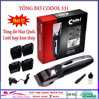 Tông đơ Hàn Quốc Codos 531 - Tông đơ cắt tóc trẻ em,tông đơ hớt tóc cho người lớn và gia đình, BẢO HÀNH 12 THÁNG.