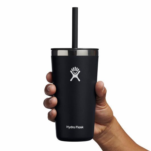 Ly giữ nhiệt Hydro Flask 591ml Around Tumbler Straw Lid  20 oz có nắp ống hút, chính hãng, an toàn