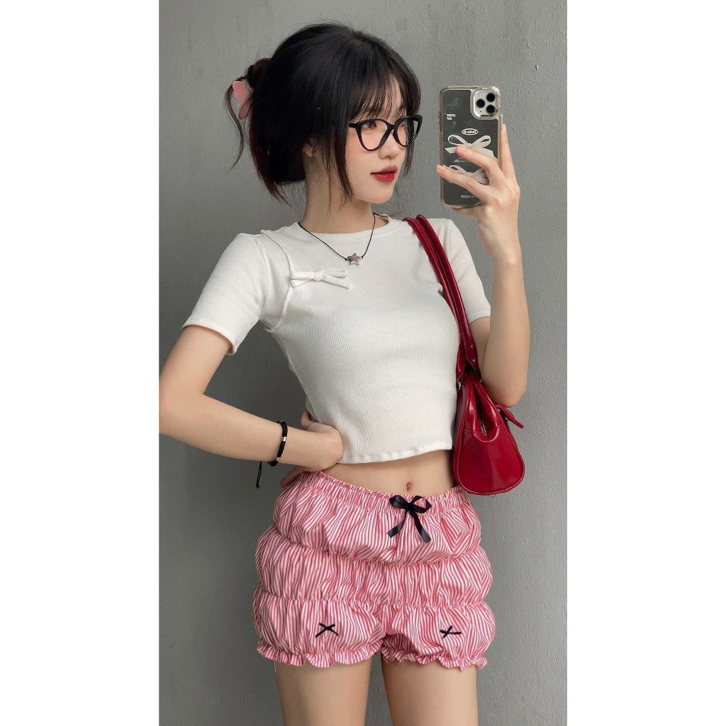 Quần Short Nhún FFCLUB Lolita Cho Mùa Hè MIX