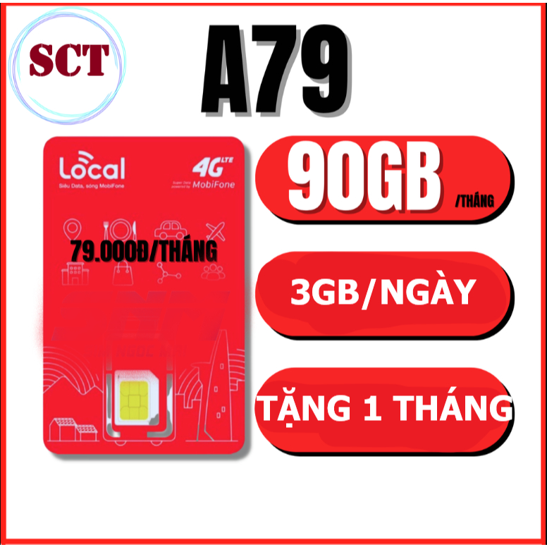 SIM 4G LOCAL Mobifon A79 - SIM Siêu Data Tặng 90GB/tháng - Miễn phí 1 ...