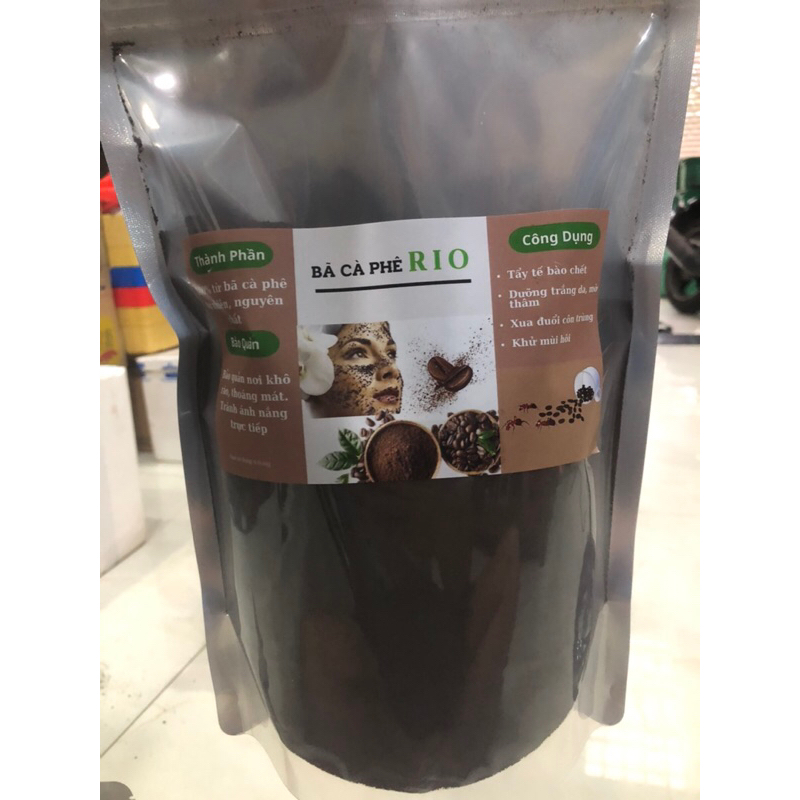 Bã cafe nguyên chất tẩy tbc, có Giấy Kiểm Định, tặng 20% khối lượng