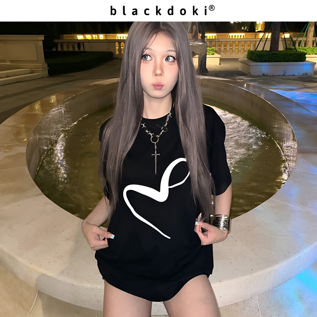 Áo thun overisze BLACKDOKI METARICOTA , áo phông basic hiện đại cá tính chất cotton dày dặn oversize