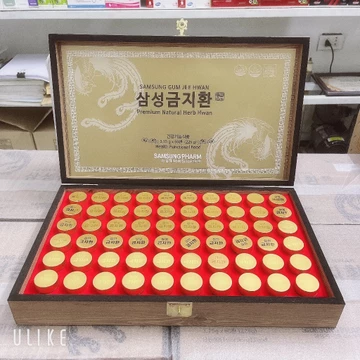 [Nhập khẩu chính hãng] An Cung Ngưu Hoàng Hoàn Hàn Quốc, Hộp Gỗ 60 Viên Giúp Bổ Não, Ngăn Ngừa Tai Biến, Đột Quỵ