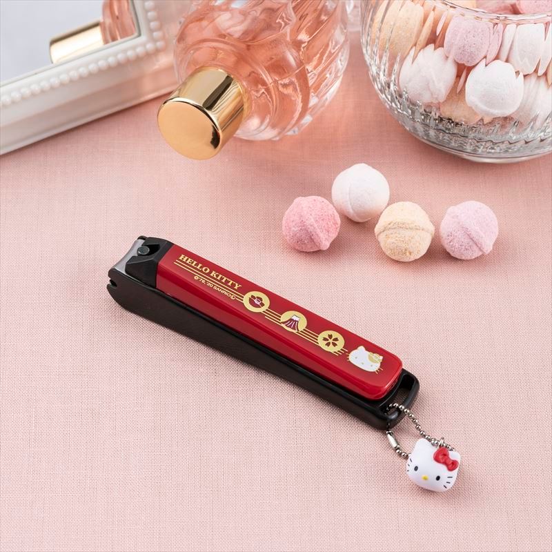 Bấm Móng Tay Hello Kitty Kai 08754 KK2534 Thép Không Gỉ (Size M)