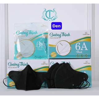 Thùng 100 chiếc Khẩu Trang 6A Cường Thịnh Mask Cao Cấp, Che Nắng Mùa Hè [Chính Hãng Công Ty]