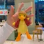 Móc khóa, gấu bông cute hình sóc, stick, vịt mũ rơm