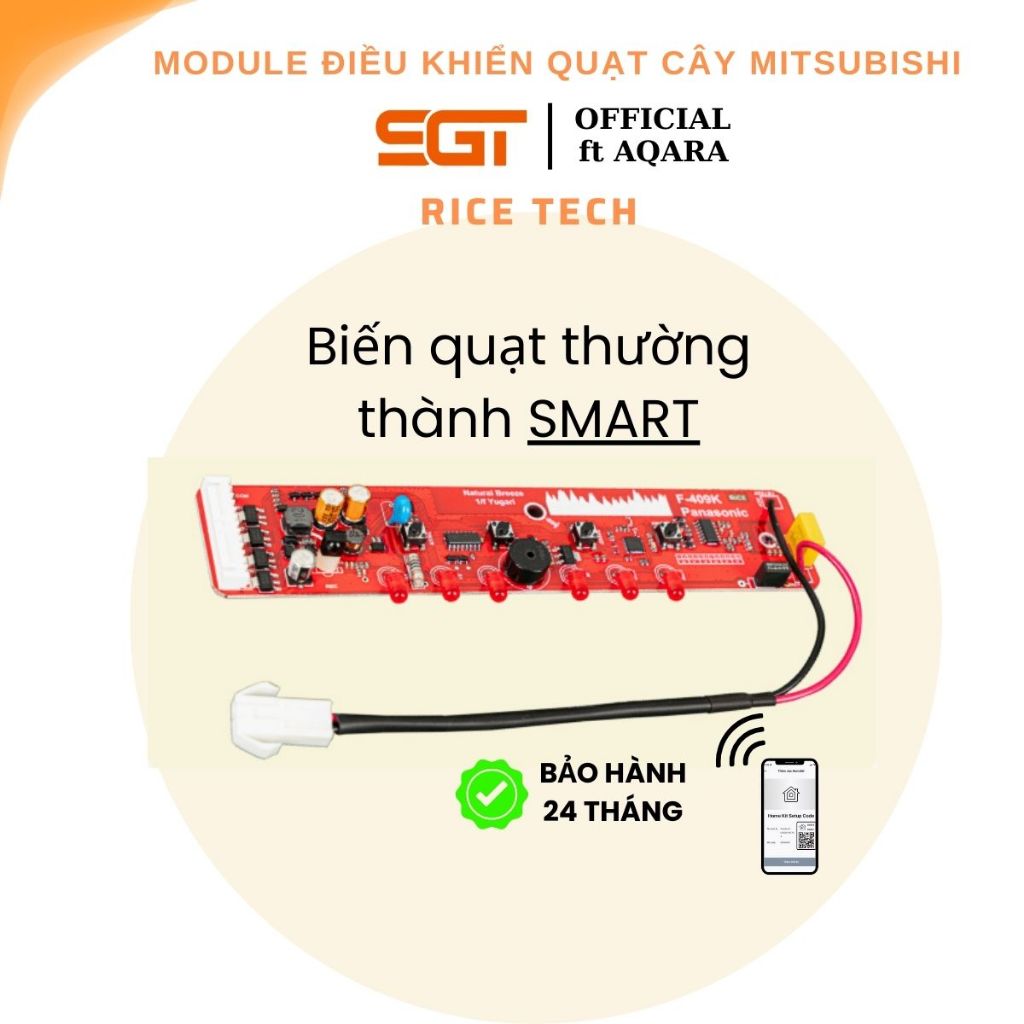 Module Điều Khiển Quạt Cây MITSUBISHI LV16-RA Điều Khiển Từ Xa, Trở ...
