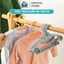 Combo10 Móc Treo Quần Áo Trẻ Em, Móc Phơi Đồ Trẻ Sơ Sinh Thiết Kế Hình Nơ Dễ Thương, Chất Liệu Nhựa An Toàn