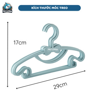 [Quà Tặng] Combo10 Móc Treo Quần Áo Trẻ Em, Móc Phơi Đồ Trẻ Sơ Sinh Thiết Kế Hình Nơ Dễ Thương, Chất Liệu Nhựa An Toàn