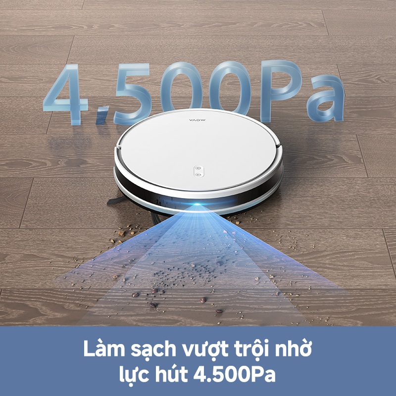 Ảnh Robot hút bụi lau nhà tự làm sạch đa năng Mova E10 | Lực hút 4500Pa - Hàng chính hãng - Bảo hành 12 tháng 2
