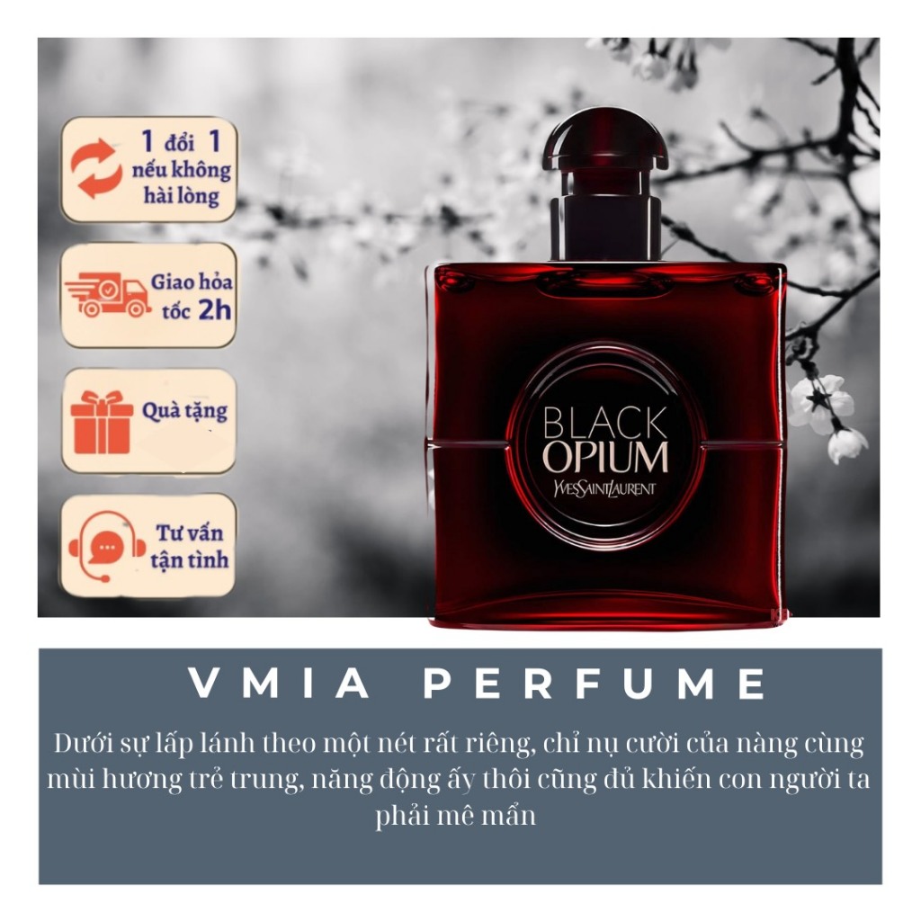 Nước Hoa Nữ Black Opum Over Red EDP 5ML/10ML | Shopee Việt Nam