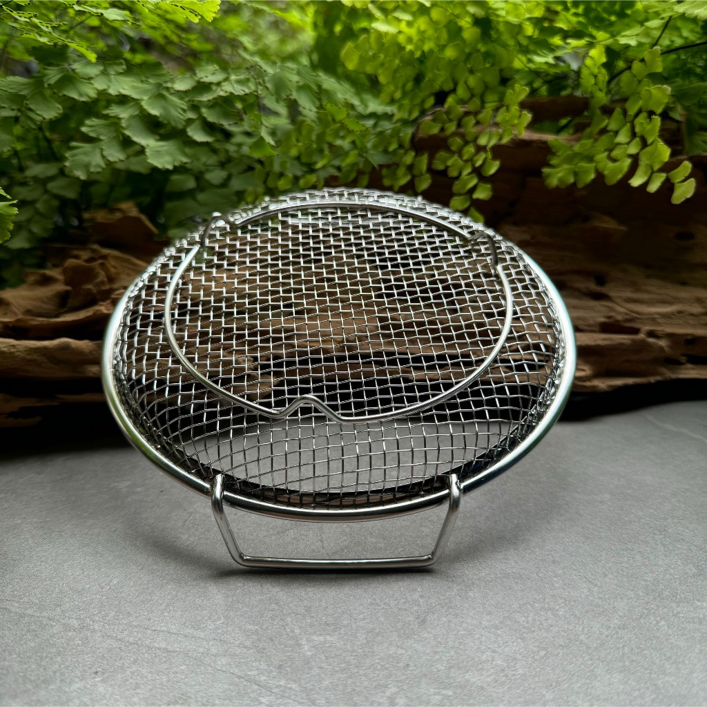 Lưới Ráo Dầu KINSGEM by Chockmen Inox Dày Dặn Khay Lưới Ráo Nước Rau Củ Quả Khay Nồi Chiên Không Dầu