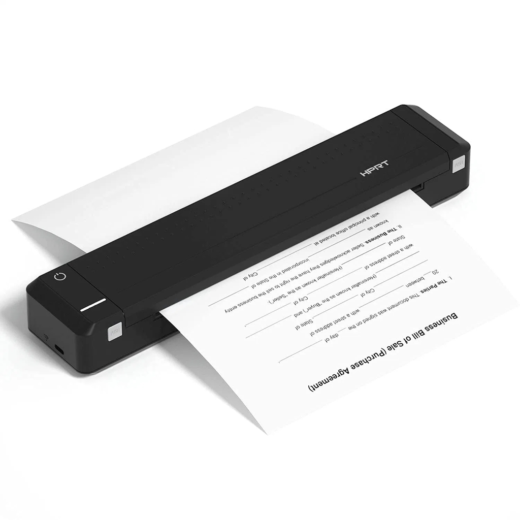 Máy in MT800 HPRT, in khổ A4, in tài liệu, hình ảnh, icon, mọi thứ, kết nối app Wifi