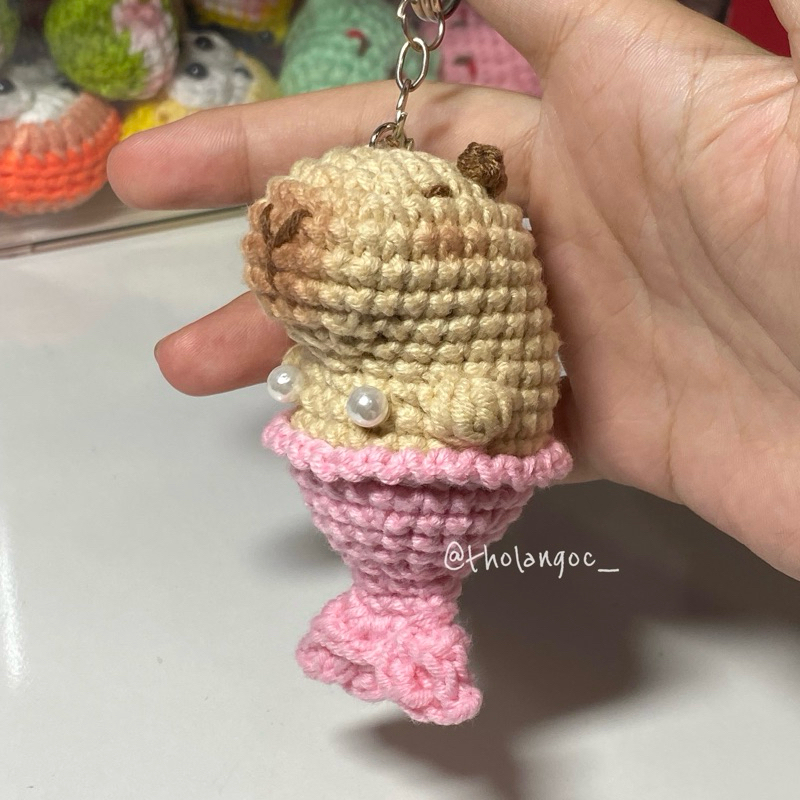 MÓC KHOÁ CAPYBARA - CAPYBARA KEYCHAIN CROCHET | Shopee Việt Nam