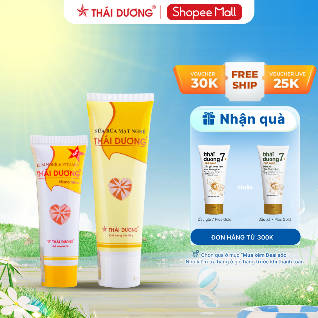 Ảnh Bộ sản phẩm Kem nghệ Thái Dương 20g và Sữa rửa mặt nghệ Thái Dương 90g - Sao Thái Dương 3