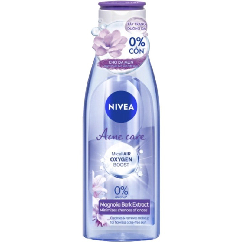 ước tẩy trang NIVEA  200ml, tẩy trang 400ml, tẩy trang 125ml các màu