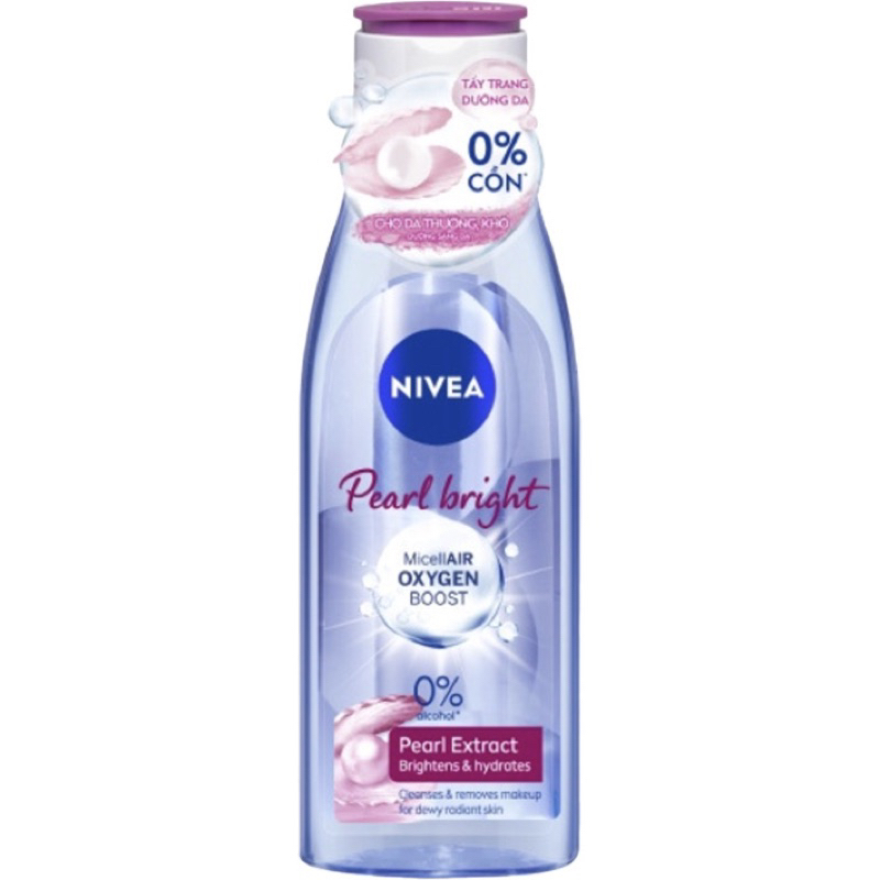 ước tẩy trang NIVEA  200ml, tẩy trang 400ml, tẩy trang 125ml các màu