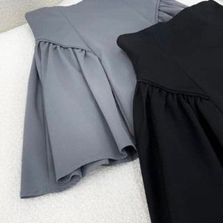 Chân Váy Bigisize Nữ Lưng Cao Dáng Xòe Ngắn Có Quần Bảo Hộ Che Bụng Tốt Vải Tây Đứng Phom CV401