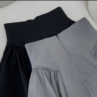 Chân Váy Bigisize Nữ Lưng Cao Dáng Xòe Ngắn Có Quần Bảo Hộ Che Bụng Tốt Vải Tây Đứng Phom CV401