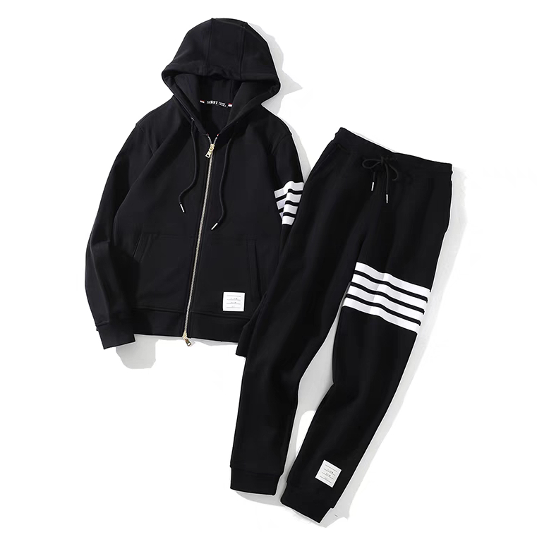 Bộ Nỉ Dài Tay Thể Thao 🦋 Set Đồ Gồm Áo Hoodie Có Nón Và Quần Jogger Unisex Nam Nữ Dáng Dài 3 Màu L1