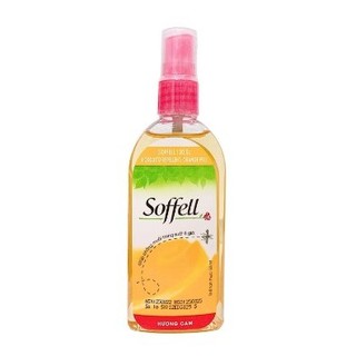 Xịt Chống Muỗi Soffell Hương Cam Chai 80ml