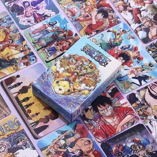 Card Anime One Piece Kimetsu No Yaiba Haikyuu Conan Lomo Hologram Bo Góc 50-55 Tấm QT68