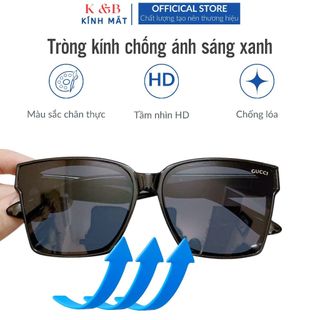 Kính Thời Trang Dòng Unisex Mắt Phẳng Vuông Trẻ Trung Cá Tính Thích Hợp Cho Nam Nữ -M42- SALE 49%